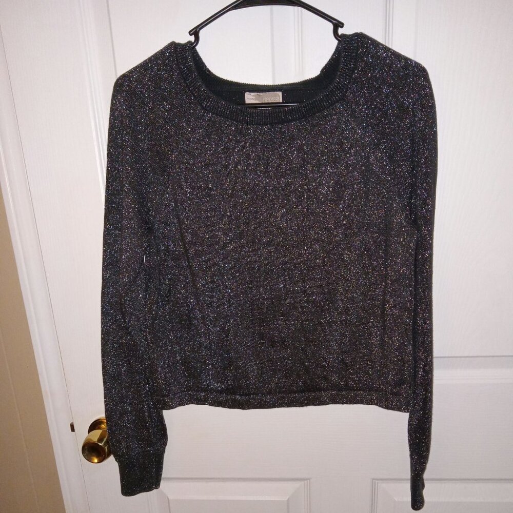 Forever 21 long sleeve glitter sweater